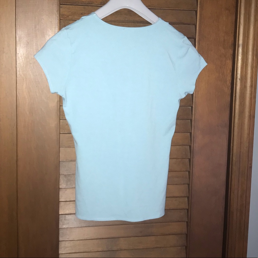 🦋ANN TAYLOR🦋short sleeve top EXTRA SMALL petite - Picture 3 of 4
